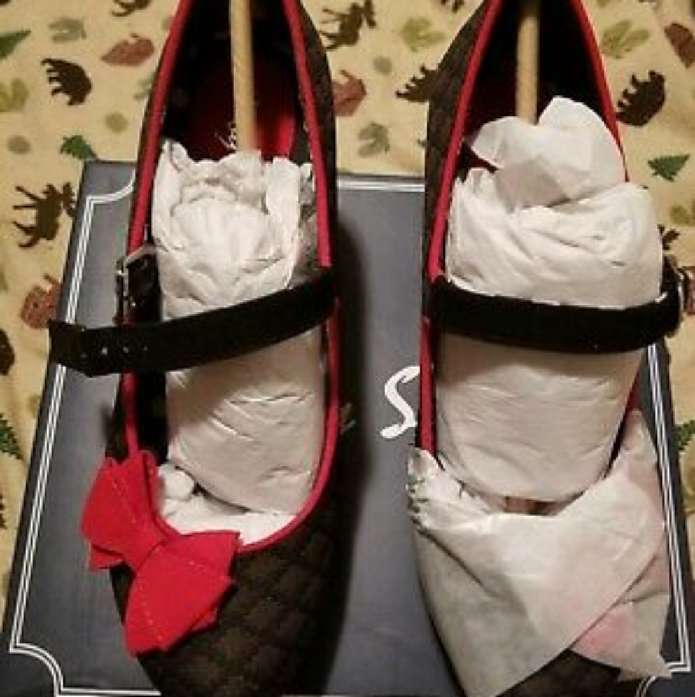 Ruby Shoo, Crystal Mary Jane heels